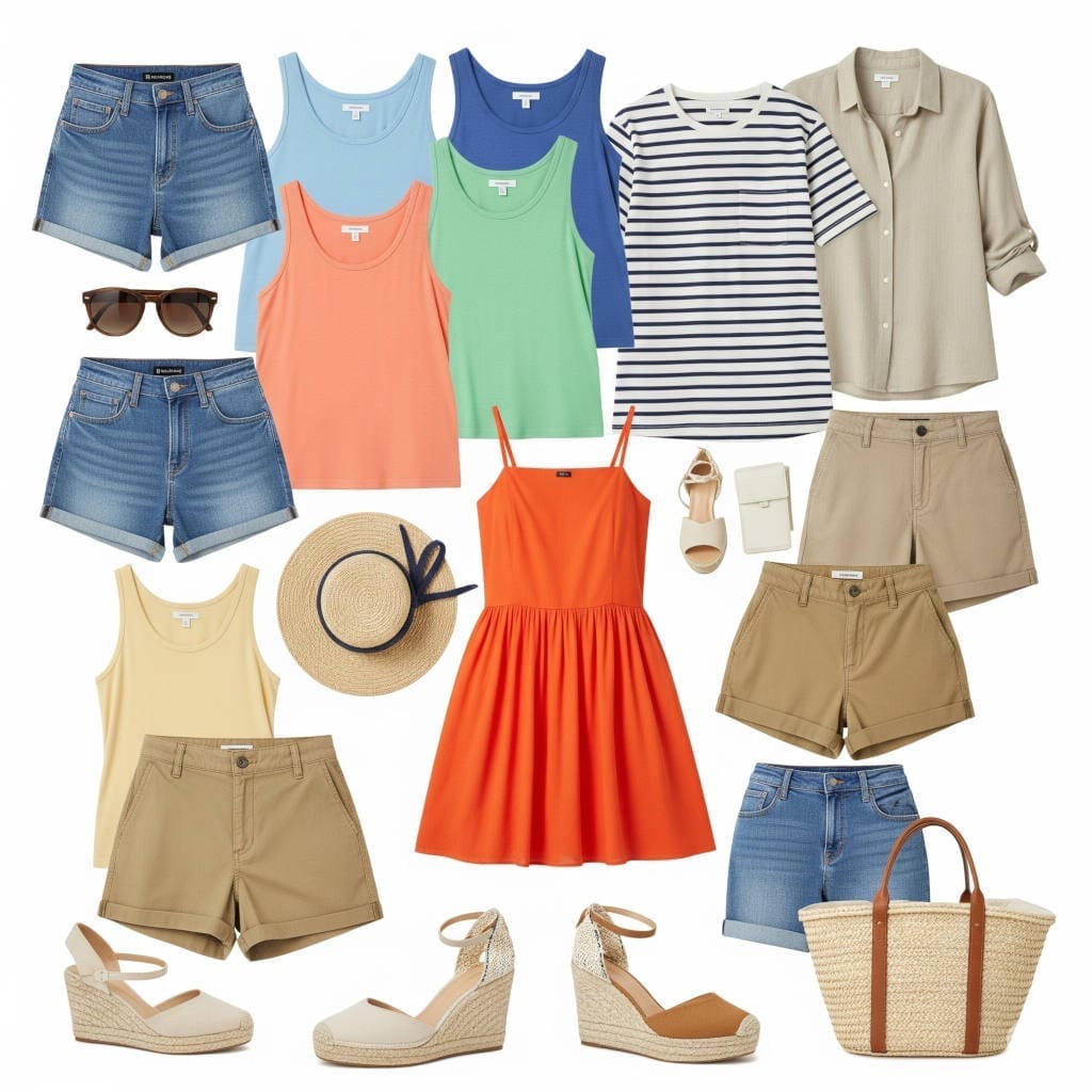 Building a Stylish & Minimal Summer Capsule Wardrobe