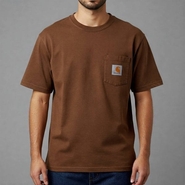 Carhartt Men’s Loose Fit Heavyweight Short-Sleeve Pocket T-Shirt
