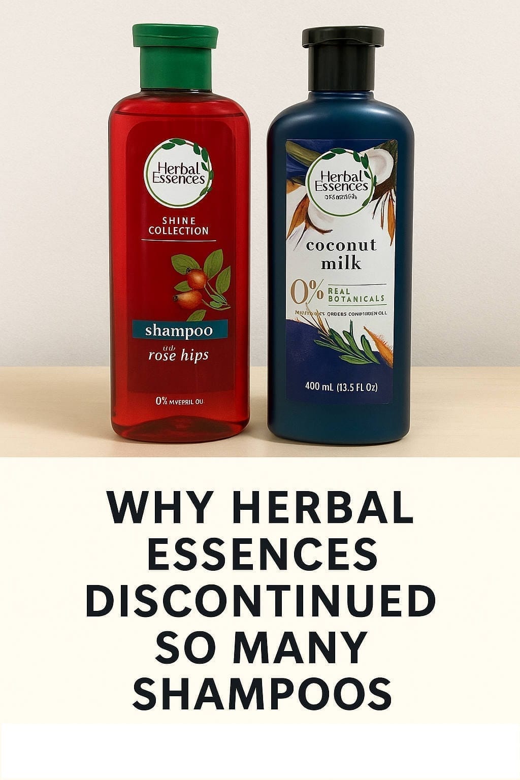 Why Herbal Essences Discontinued So Many Shampoos