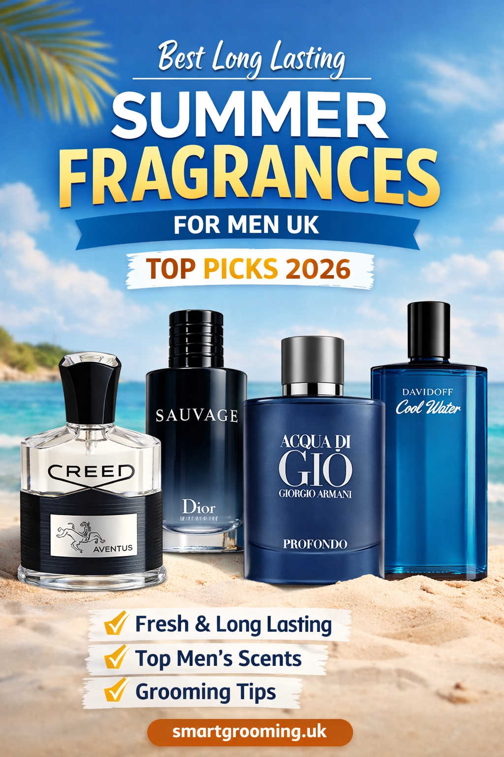 Best Long Lasting Summer Fragrances for Men UK (2026 Guide)