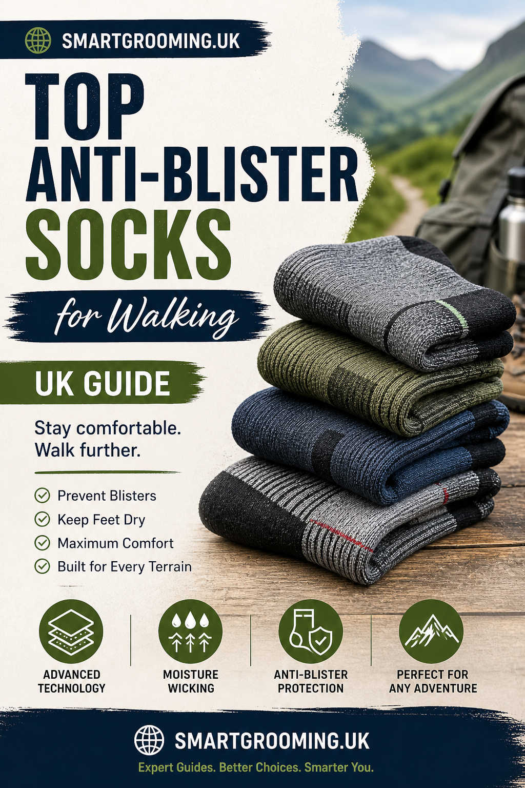 Top Anti-Blister Socks for Walking UK (2026 Guide)