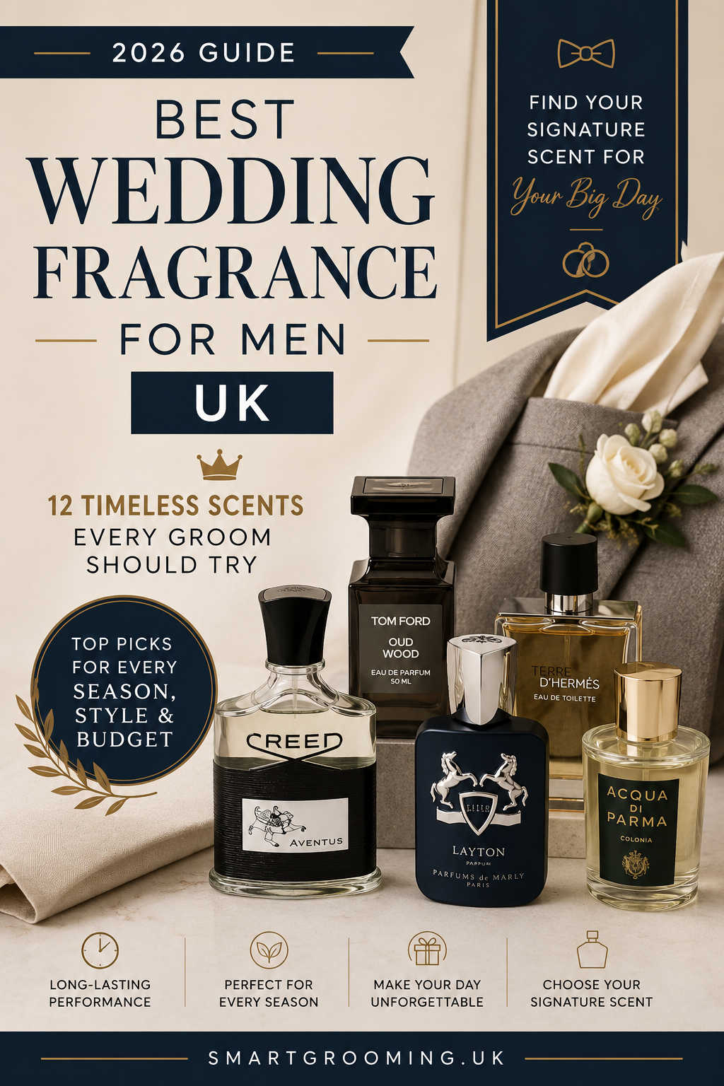 Best wedding fragrance for Men in the UK for 2026